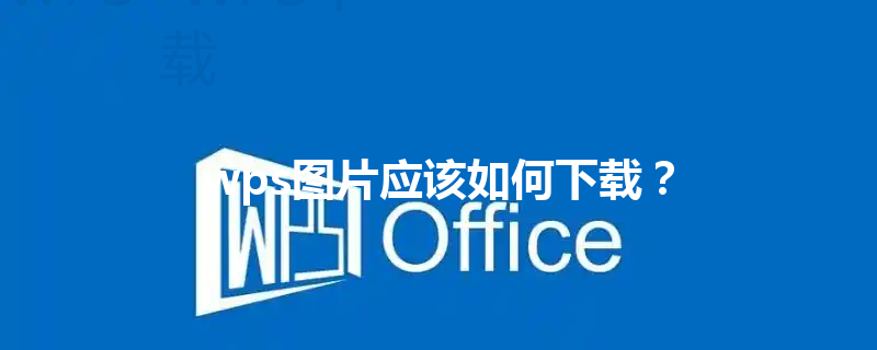 wps图片应该如何下载？ 三
